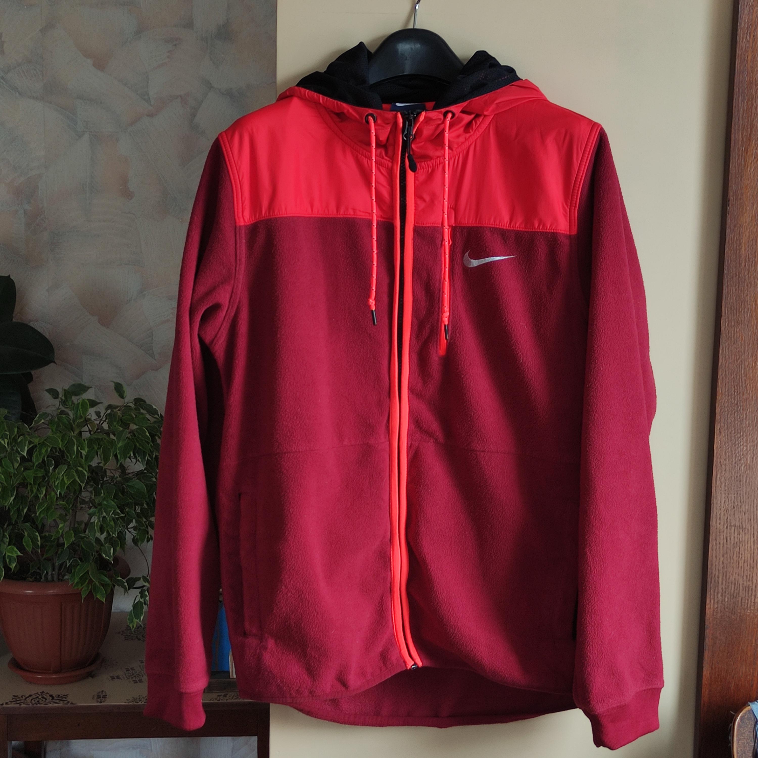 nike red floral jacket