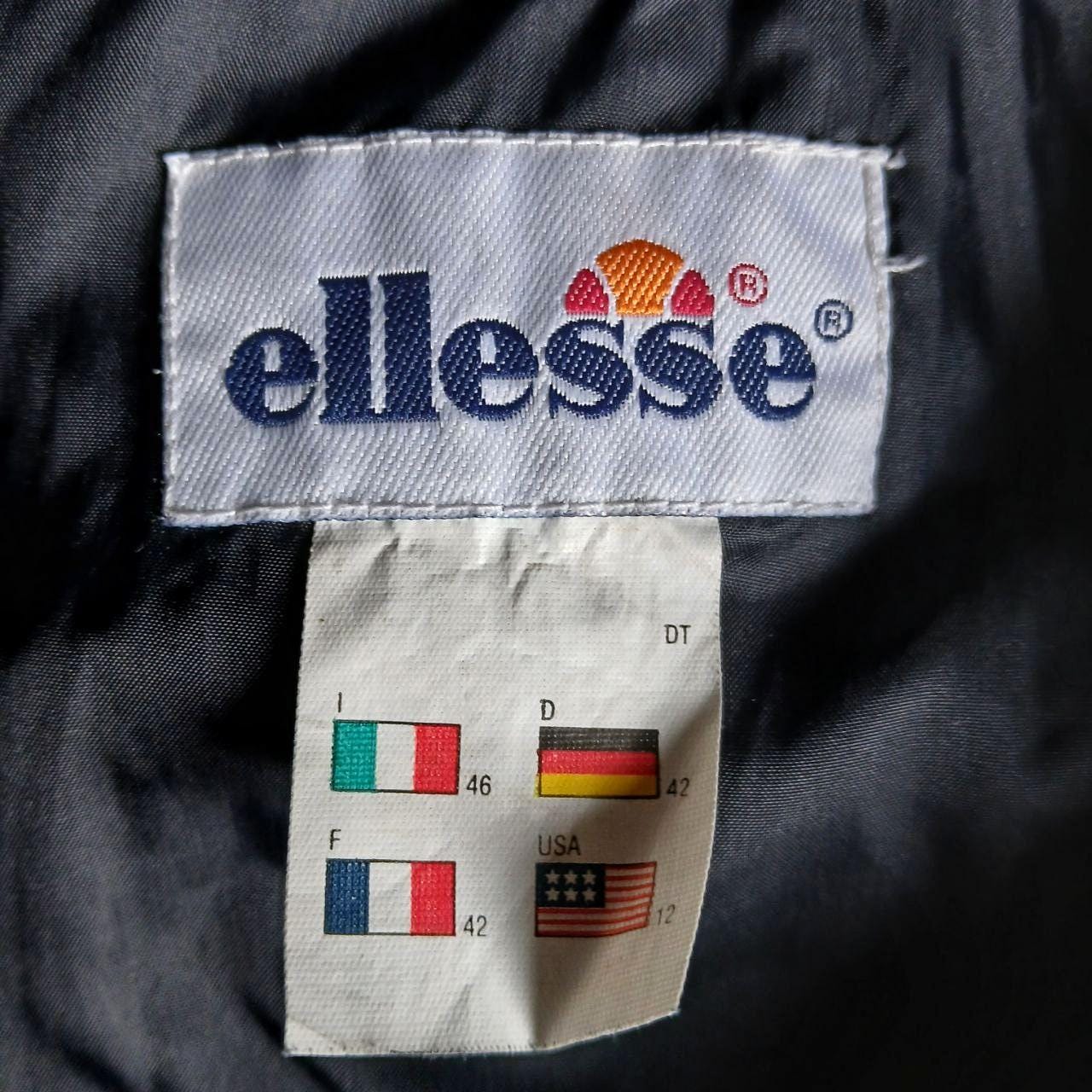 Vintage Ellesse Snow Ski Suit Snowboard Winter Sport Onesie