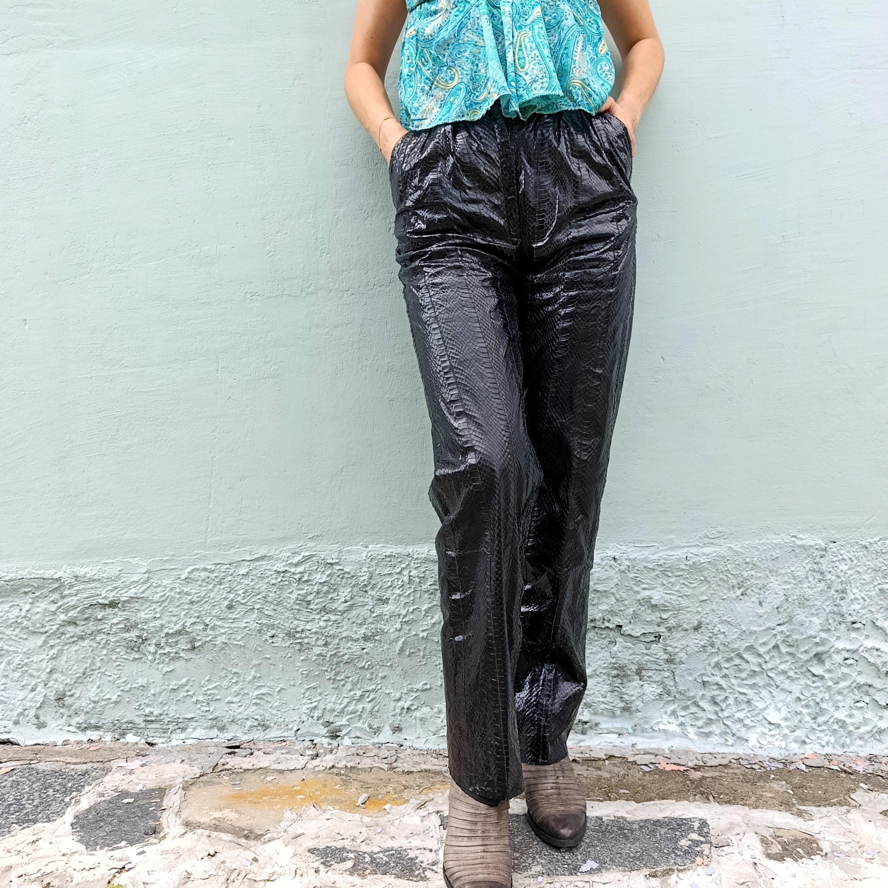 Genuine Python Pants - Etsy