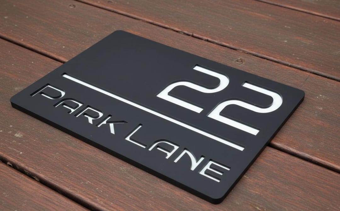 Custom House Number - Etsy Australia
