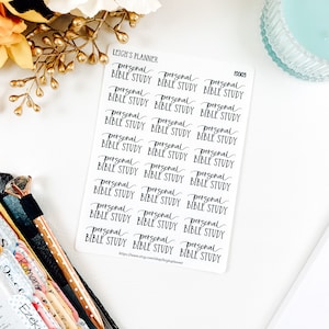 Autocollant personnel d'étude de la Bible pour une planification fonctionnelle de la foi ! / Stickers JW / Stickers Faith / Stickers JW Agenda
