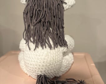 My Silly Pony - Stuffed Animal - Crochet - Handmade - Made to Order