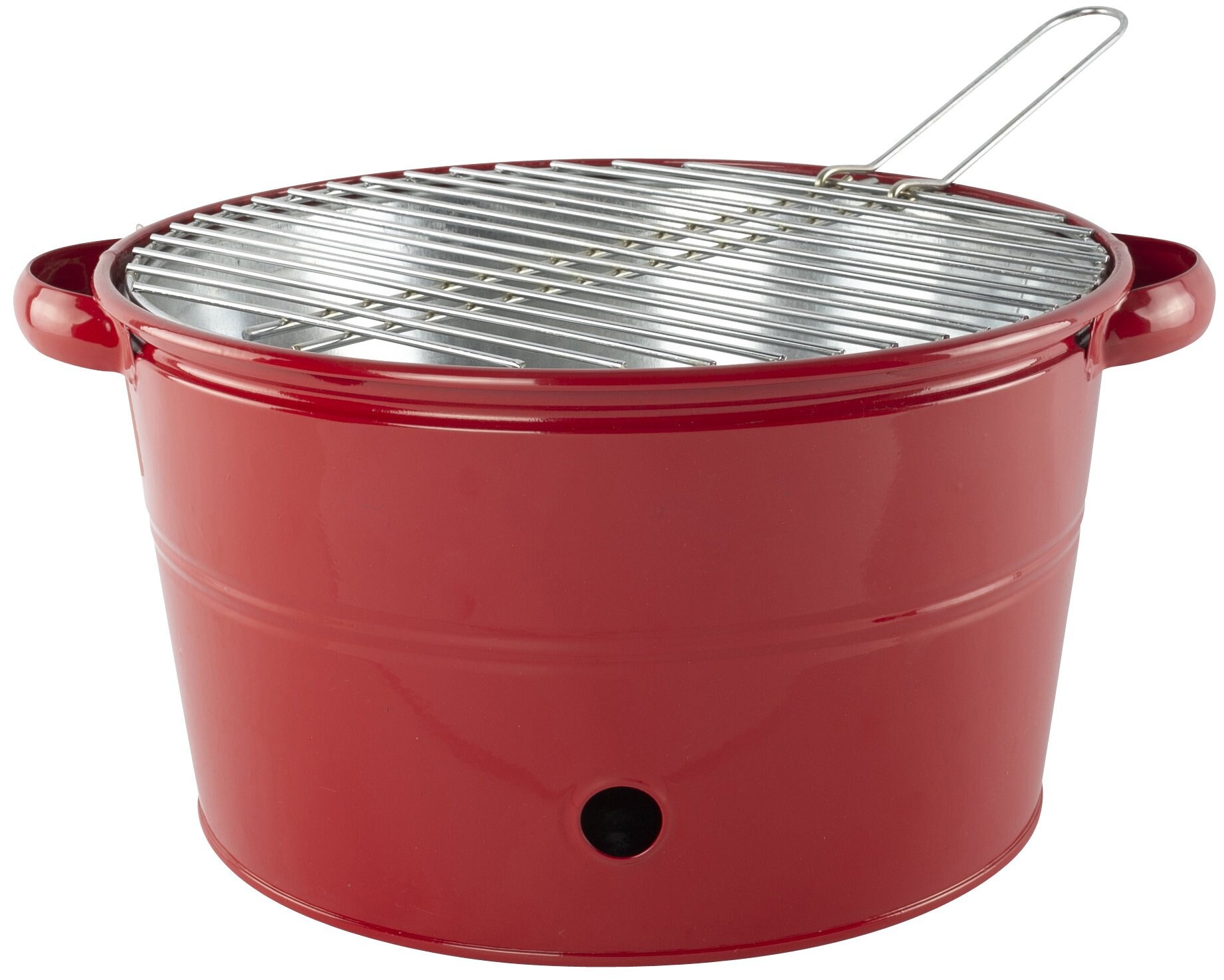 BBQ Heavy Duty Metal Bucket With Stainless Steel Cooking Rack Etsy UK