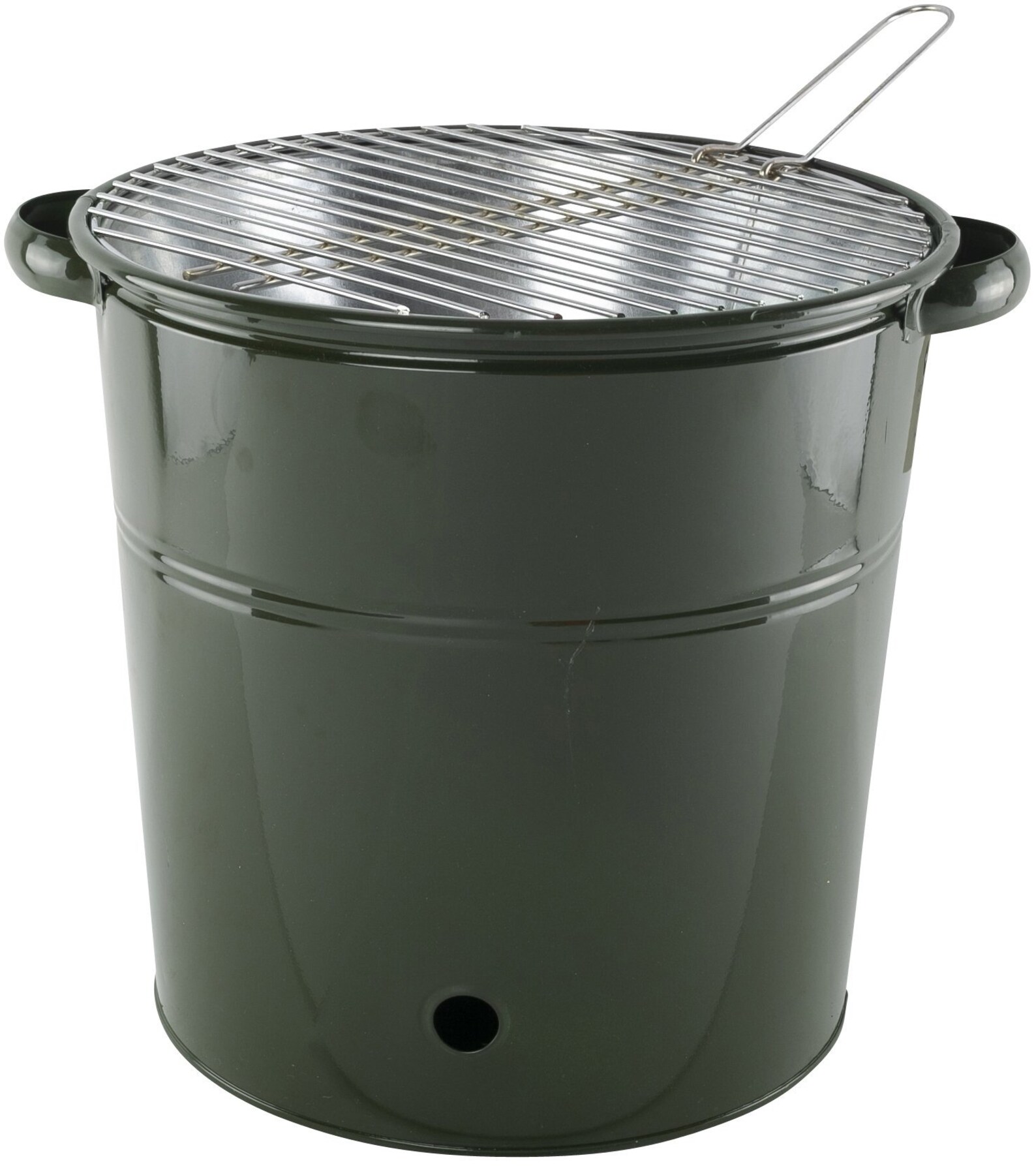 BBQ Tall Heavy Duty Metal Bucket With Stainless Steel Cooking Etsy