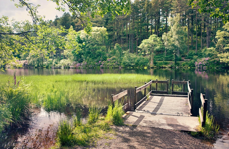 Scotland mystery Highlands Wall Decor 11.6x 8.2 inches Scottish landscape Wall Art Glencoe Lochan FINE ART Photography PRINT size A4