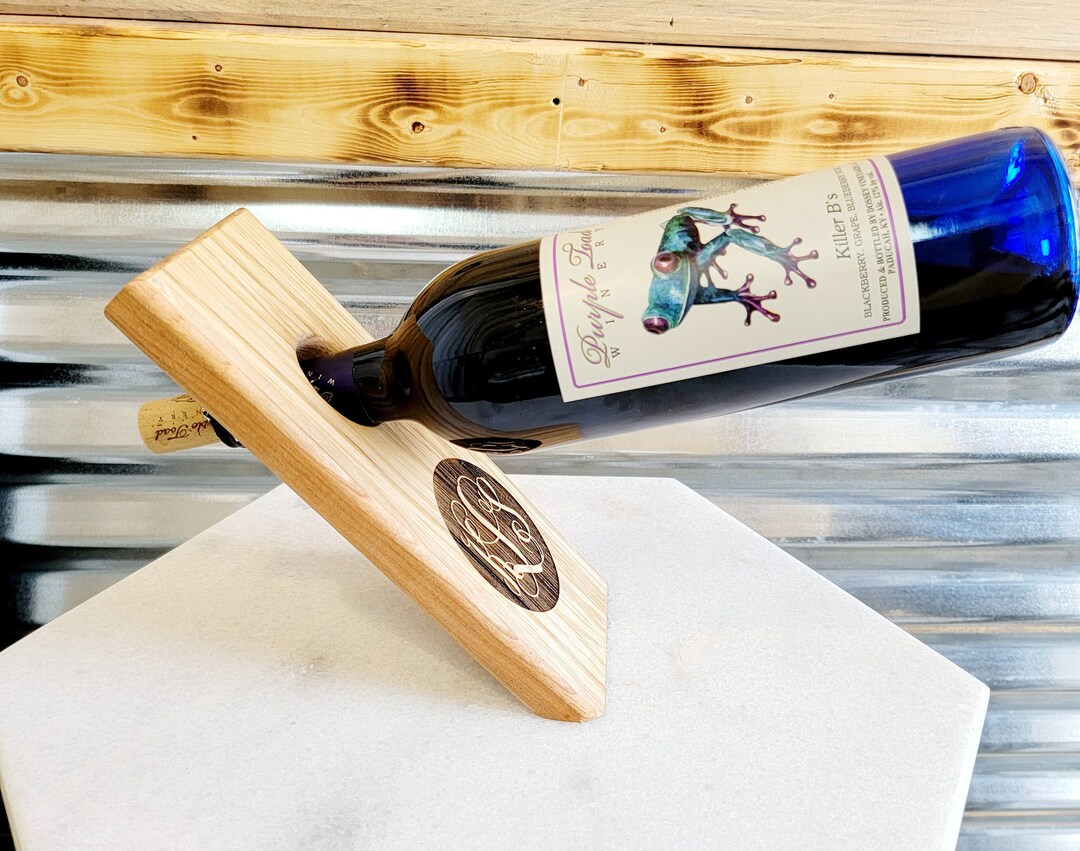 Magic Wine Bottle Holder Etsy