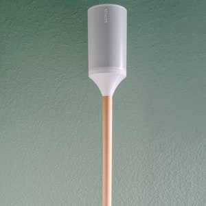 Sonos Era 100 Stand Wooden Era100 Mount Sonos Speaker Floor Stand Custom White Stand Black