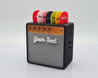 Personalisierte Plektrum Halterung Guitar Picks Display Plektrumhalter