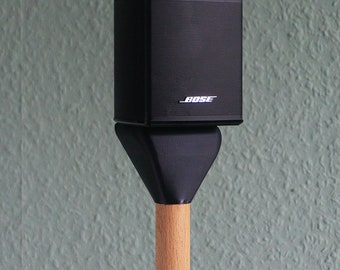 Support d'enceinte Bose Surround en bois, support d'enceinte Bose sur mesure, blanc et noir