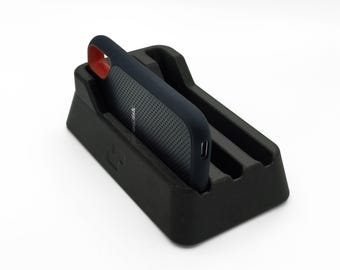 Support SSD SanDisk – Organiseur SSD portable SanDisk Extreme | Support compact pour SanDisk