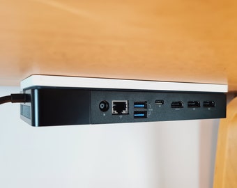 Staffa Dell WD19 WD19S WD19TB WD19TBS WD19DC WD19DCS WD22TB4 Docking Station per montaggio su scrivania Kit di montaggio per dock sotto scrivania