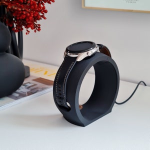 Galaxy Watch Charging Station Samsung Smartwatch Holder Wireless Charger Stand