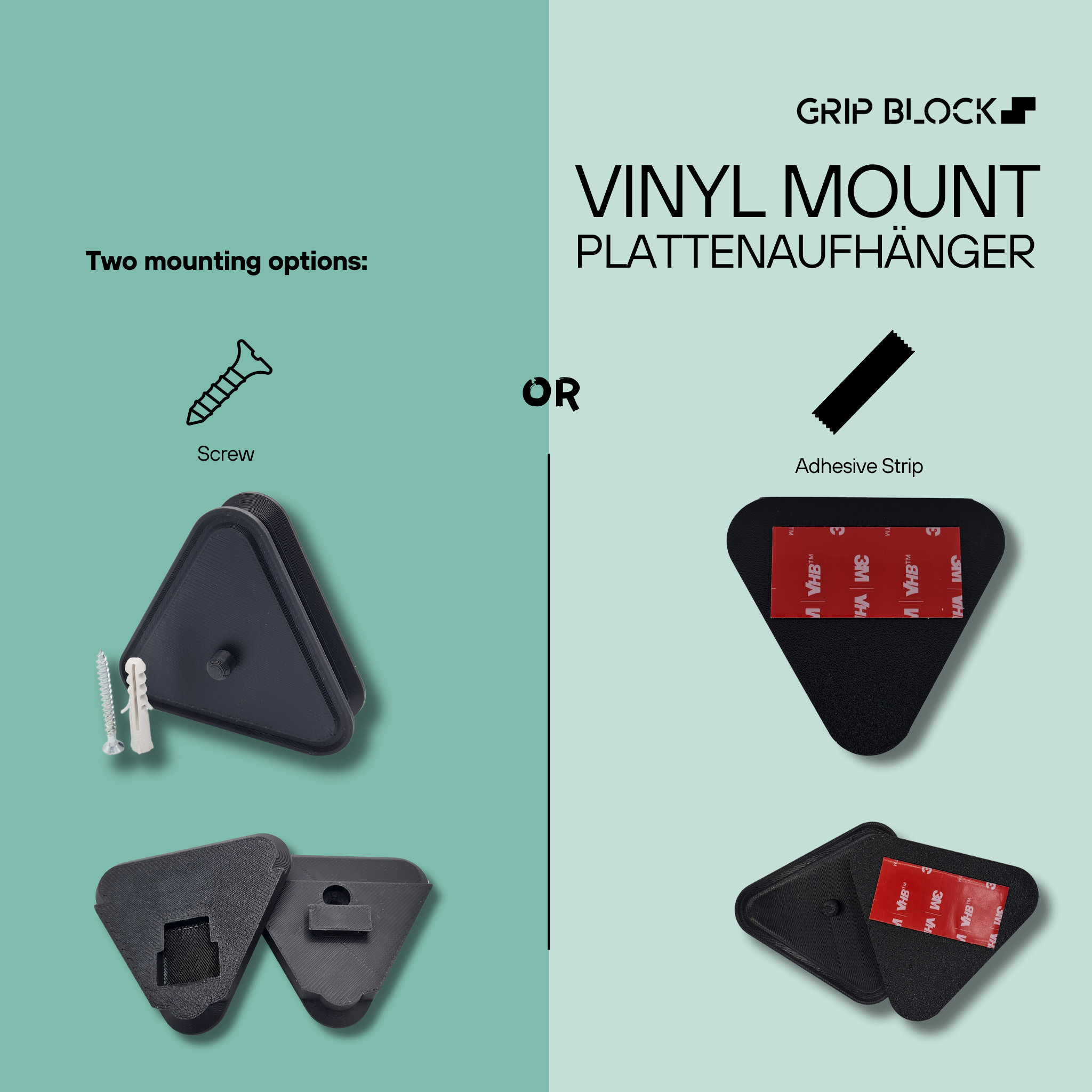 10er-Set Vinyl-Schallplattenhalter Aus Metall – Wandmontiert & Stylisch!