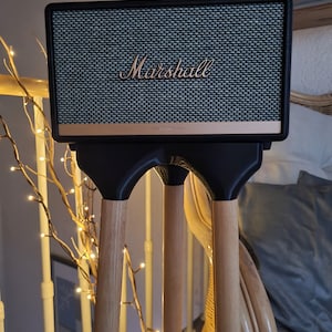 Marshall Acton II Stand Wood Speaker Stand Acton 2 Bracket Custom Made image 8