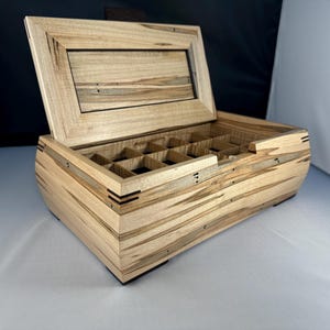 Jewelry Box, Ambrosia Maple and Wenge