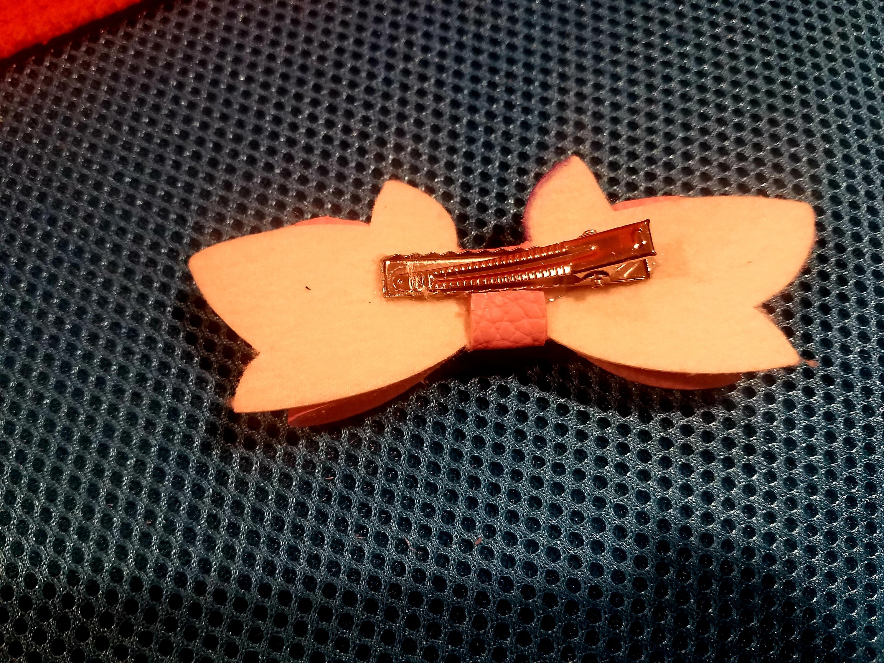 Kitty Hair Clip Cat Ears Bow Cat themed hair bow kitty cat Etsy