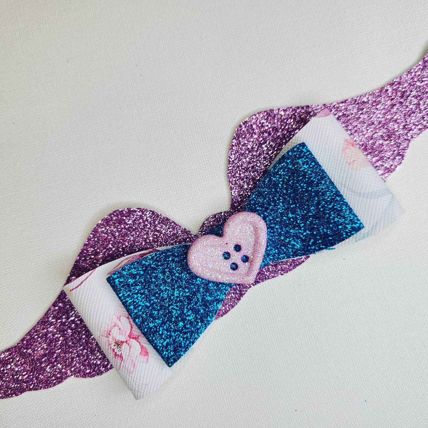 Angel Wings Hair Bow Angel hair clip Memorial Bow Wings Etsy