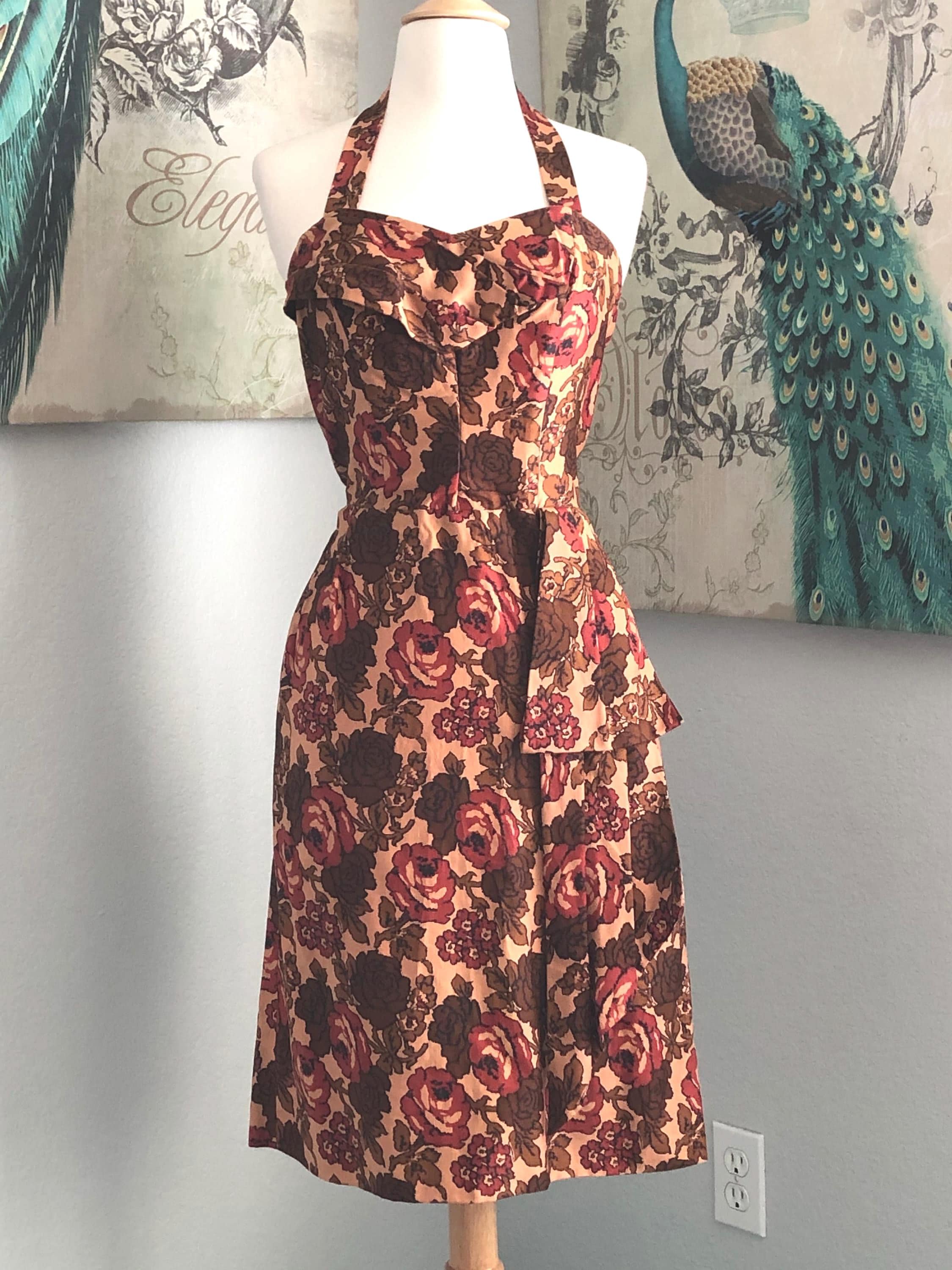 halter neck dresses women Go With The Flow Halter Dress main image 1