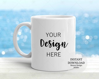 Birthday Mug Mockup Etsy