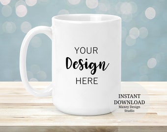 Wedding Mug Mockup Etsy