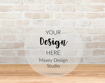 Brick Wall Background Mockup: Stock Photo (Digital Download)