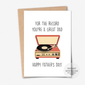 Carte imprimable, Pour info, vous êtes un super papa, cartes pour la fête des pères, carte pour papa, carte pour grand-père, carte pour papa en prime, NOUVELLE CARTE PAPA