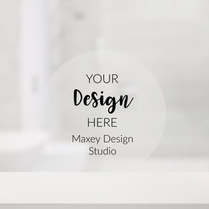 Bathroom Mockup Background: Digital Backdrop (JPEG)