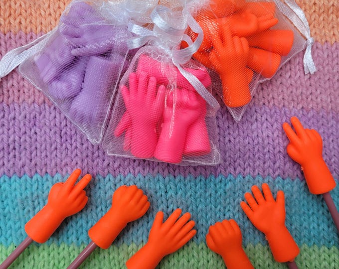 knitting needle stoppers . needle stopper for knitting needles . knitting needle accessories . point protectors . Knitting needle protectors . knitting . gift DIY