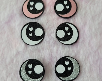 Felt eyes for crocheted stuffed animals 20mm. Felt eyes for crochet. 0.8 inch Felt eyes. Safety eyes for crochet. Felt eyes for plushies. DIY