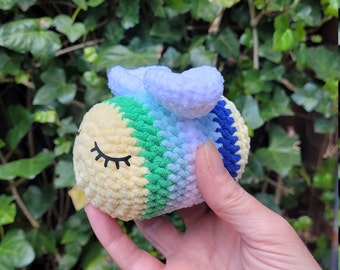 Crocheted Pride Bee