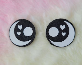 felt eyes for crochet stuffed animals . Felteyes for knitted dolls . Felt eyes for crocheted stuffed animals . safety eyes for crochet . DIY