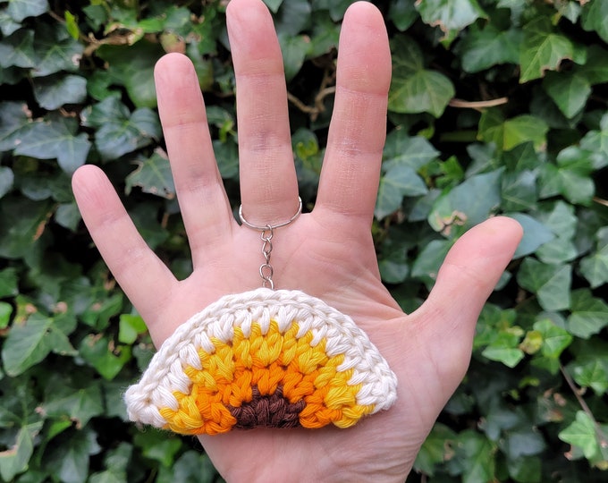 Rainbow keychain. Keychain. Sustainable keychain. Bag charm. Handmade keychain. Colorful keychain. Gift