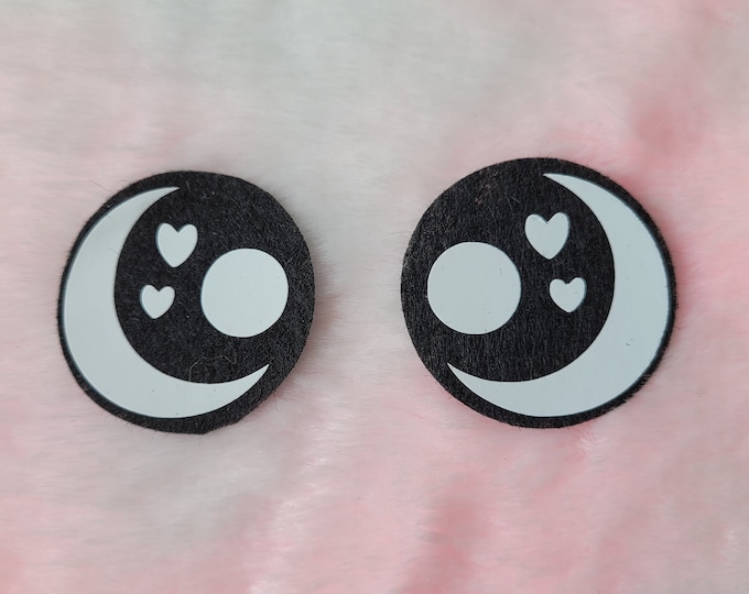 felt eyes for crochet stuffed animals . felt eyes for knitted dolls . safer eyes for crochet . felteyes