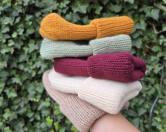 Knitted double-layered hats. Hats for women, men, and teens. Beanies for adults and teens. Winter hat. Unisex hats. Beanie