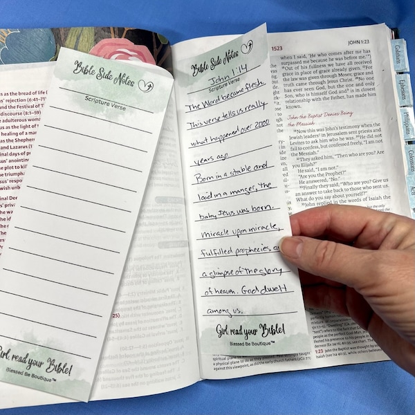 Bible Notebook Tool - Etsy