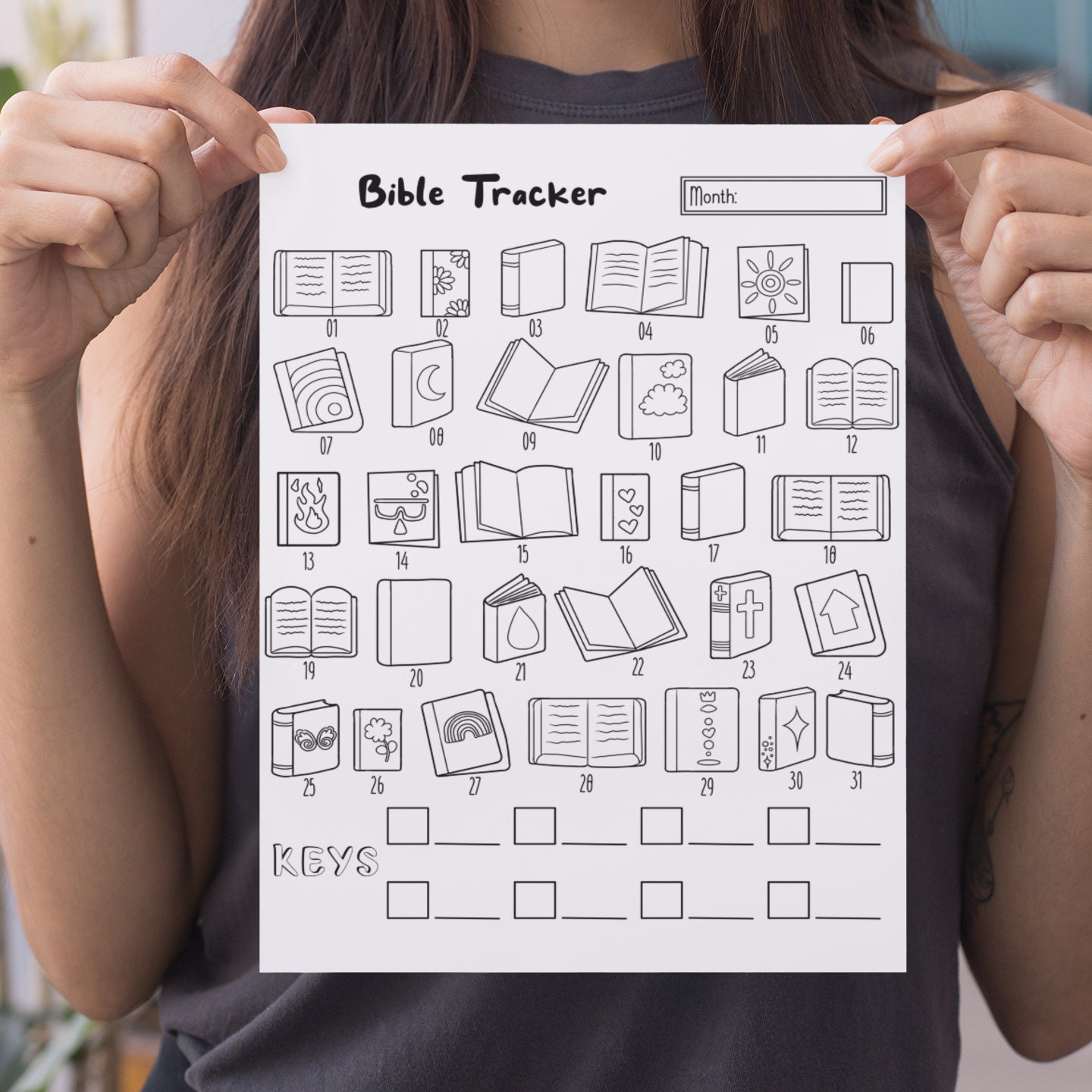 Bible Themed Printable Coloring Pages and Planner 30 Pages Download ...