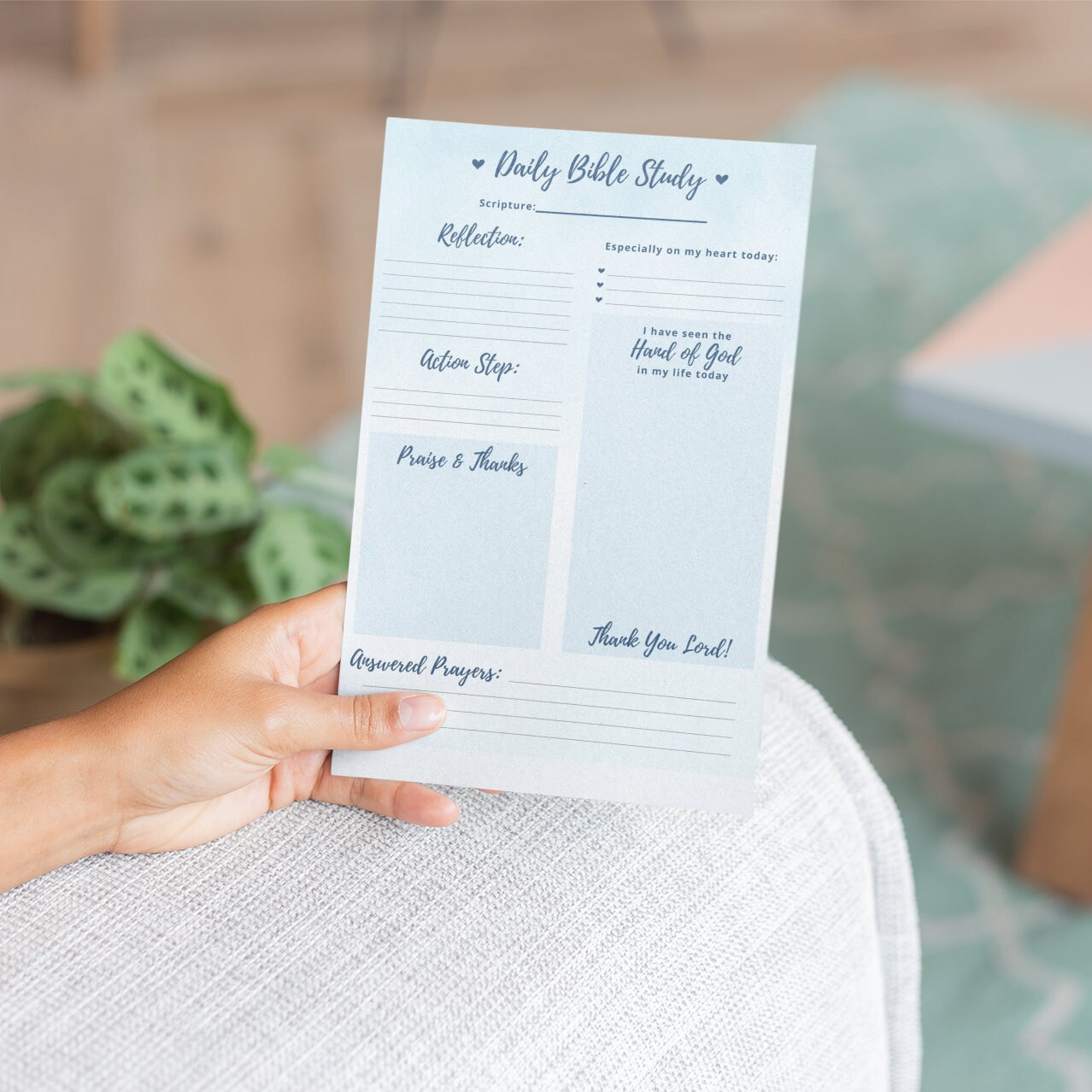 Faith Journal Planner | Digital Download | Bible Study Journal | Bible ...