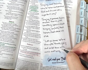 Bible Side Notes Bible Post-it® Notes Bible Journaling Tool Bible