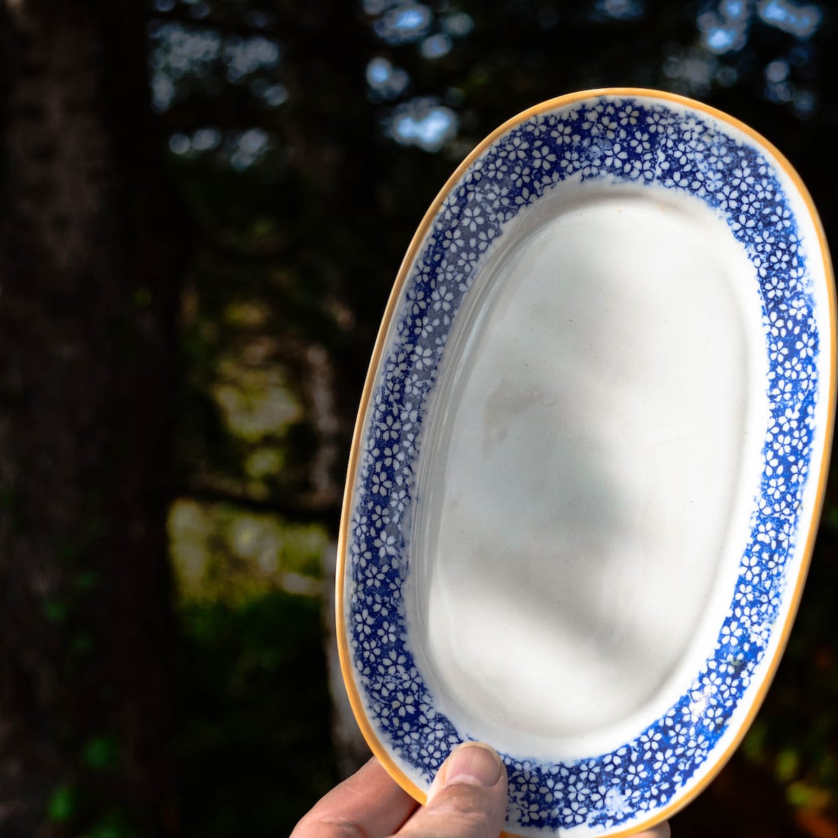 Ceramic Oval Tray - Etsy