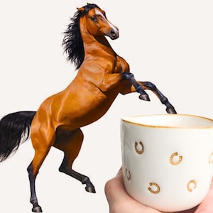 Horseshoe Wine Tumbler, Horseshoe Gift For Women, Horse Lover Gifts, Espresso Cup set, Ceramic Coffee Cup Coffee Lovers, Unique coffee mug,