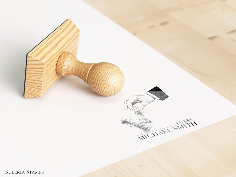 Chess Ex Libris Stamp Ex Libris Ex Libris Stamp Library Stamp Book Stamp Custom Rubber Stamp Chess Ex Libris Stamp Ex Libris Ex Libris Stamp Library Stamp Book Stamp Custom Rubber Stamp