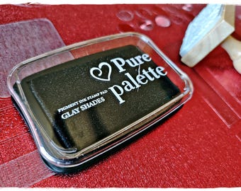 Black Stamp Ink Pad – Elegant Cotton Pad