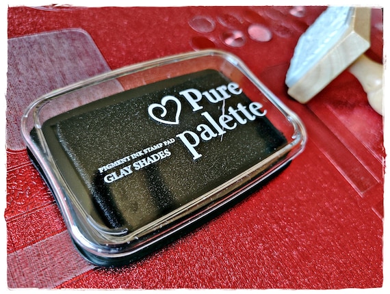 Black Stamp Ink Pad – Elegant Cotton Pad