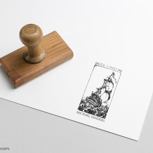 Book stamp, ex libris English galleon, Library Stamp, from the library of, bookplate stamp, ex libris, sailboat stamp, ship stamp image 3