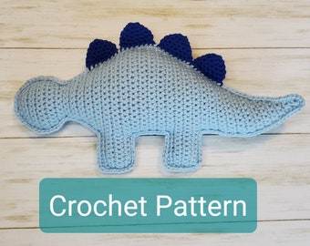 Crochet Pattern: Stellar Stegosaurus Pattern