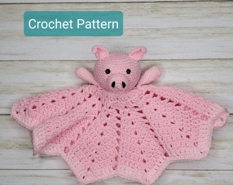 Crochet Pattern Classic Pig Lovey
