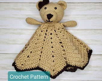 Crochet Pattern: Classic Bear Lovey
