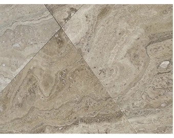 Premium Selection Coral Travertine 12x12" Honed Surface Tile