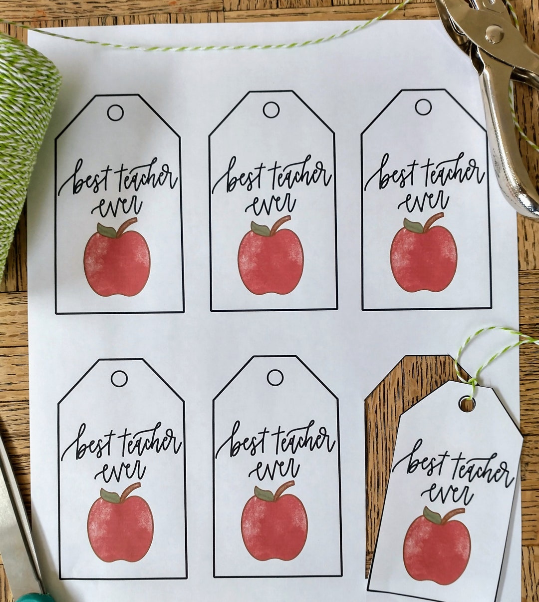 Teacher Printable Gift Tags Best Teacher Teacher Appreciation Tags Teacher Printable Gift Tags Best Teacher Teacher Appreciation Tags