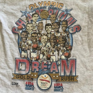 1992 Summer Olympics Dream Team USA Basketball Big Head Kids T-shirt  Vintage 90s Salem Sportswear Made in USA Single Stitch 100% Cotton Tee -  Etsy